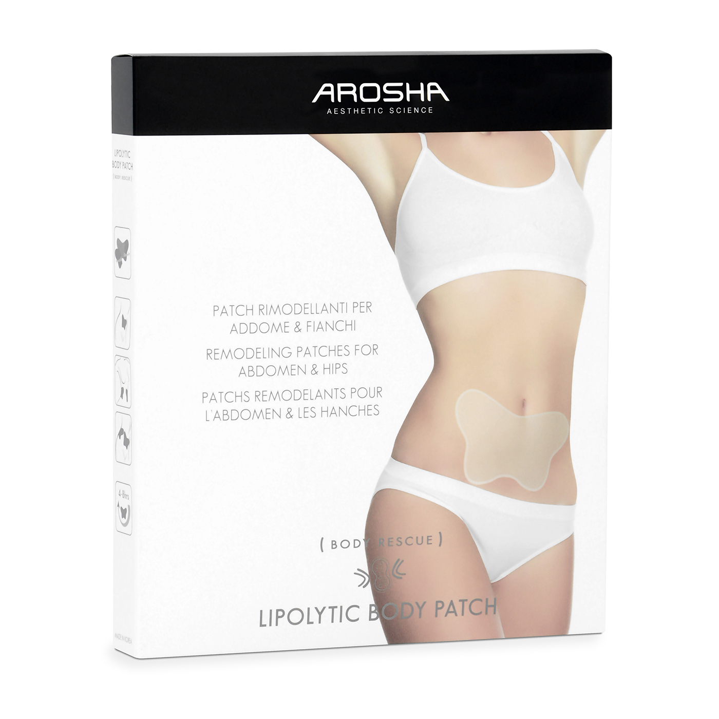 Arosha Lipo Bio Shock Pack, Body Rescue Lipolytic Cream and Body Slim –  Universal Companies
